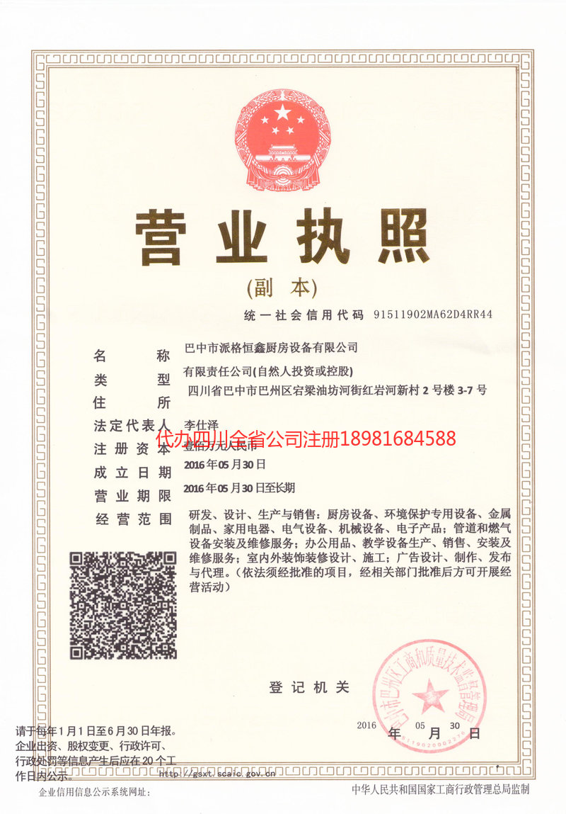 岳阳岳阳派格恒鑫厨房设备有限公司